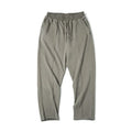 Marden Tooling retro tapered cotton sweatpants in olive green, straight leg with 3D cutting hemming