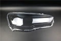 Transparent plastic headlight housing cover measuring 50x30x20mm for vehicle lamp replacement