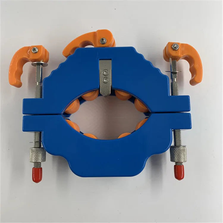 Yellow DIY bottle cutter tool for cutting glass bottles into vases and candles.
