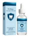 60ml bottle of dental restorative fluid containing hydroxyapatite and theobromine.