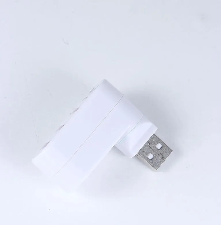 USB hub splitter with multi-interface design in black and white colour options for expanding USB connectivity