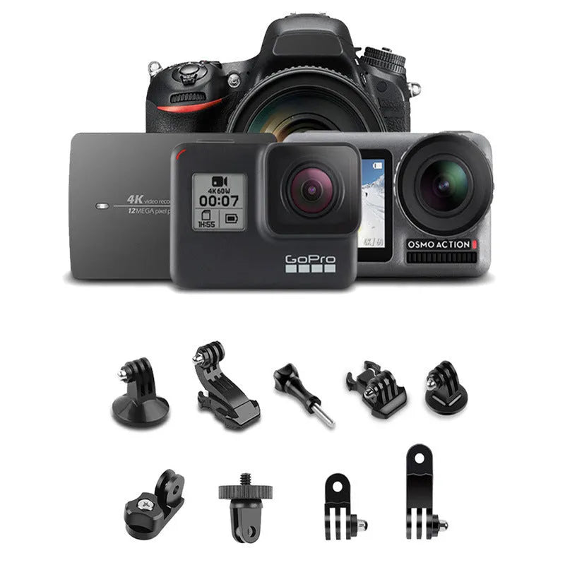 Extended black Bluetooth selfie stick with phone attached, showing wireless remote and tripod base deployed.