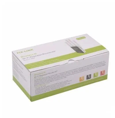 White 300Mbps dual network port WIFI repeater amplifier wireless signal relay device