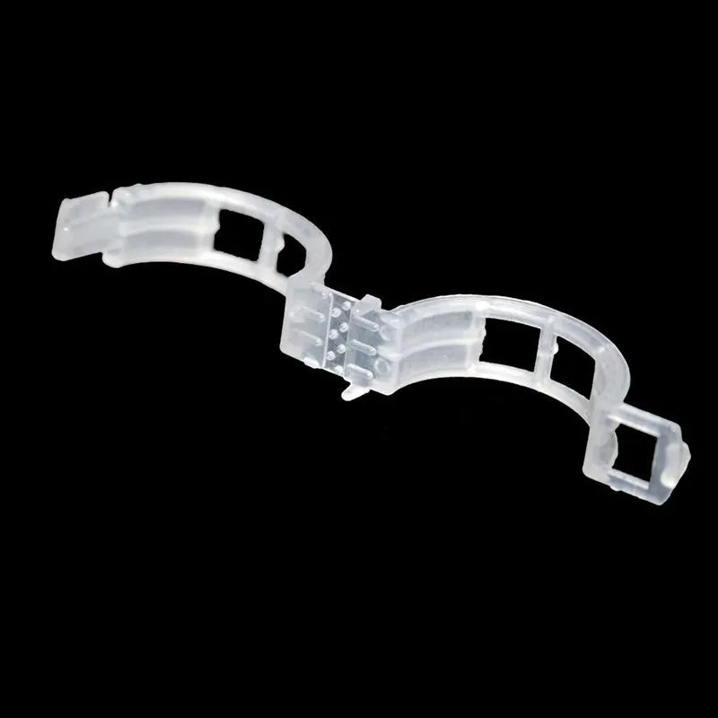 50 piece set of plastic garden grafting clips for securing tomato plants and flowers