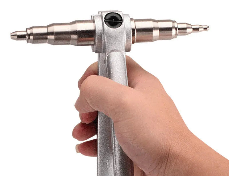 Manual air conditioner tube expander tool with alloy steel construction for 6-22mm refrigeration work