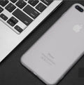 TPU silicone protective case for iPhone 7, 8, 6, 6S, and X models in black, blue, red, or white