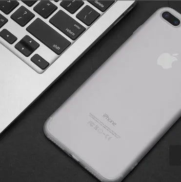 TPU silicone protective case for iPhone 7, 8, 6, 6S, and X models in black, blue, red, or white