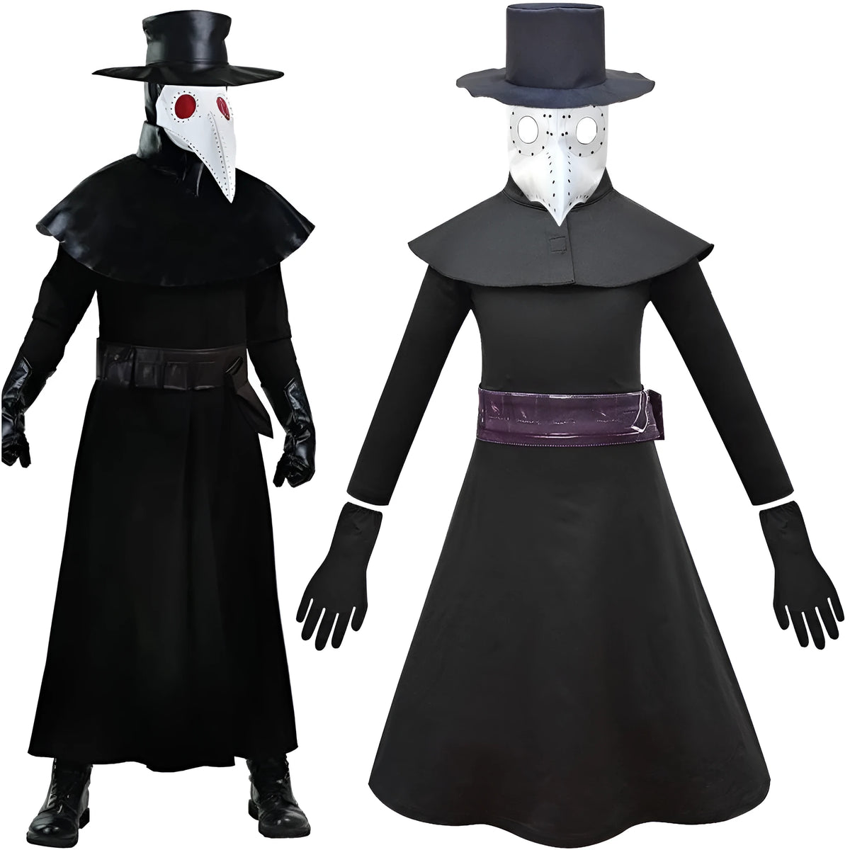 Boys Halloween costume set in polyester, Class A safety, available in 120cm to 160cm and multiple colours.