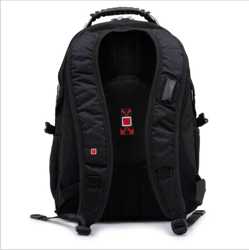 Black 38-litre business computer backpack with dedicated laptop compartment for 12-15 inch notebooks