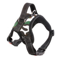 Nylon dog collar and lead set in black, red and camouflage for medium and large dogs, sizes S to XL