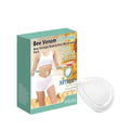 Four nano microneedle body shaping patches in a pack, for skin care application.