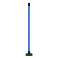 Blue aluminium alloy golf swing trainer with magnetic directional alignment bar