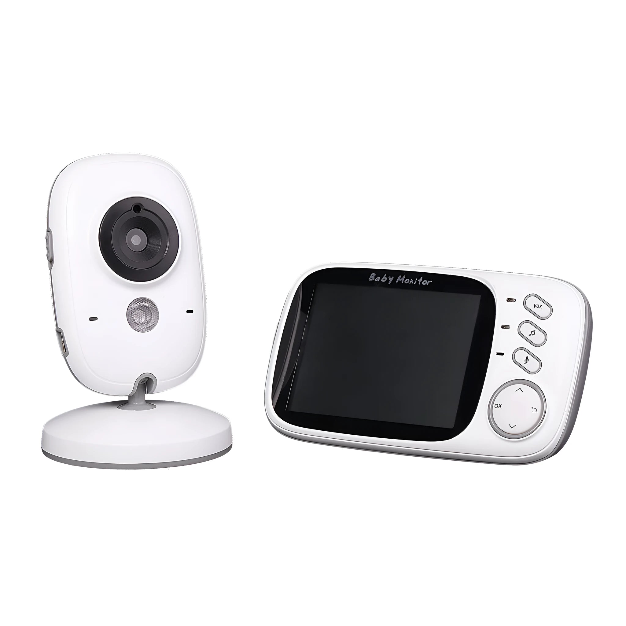 VB603 digital wireless baby monitor with camera and 3.2-inch colour LCD parent unit.
