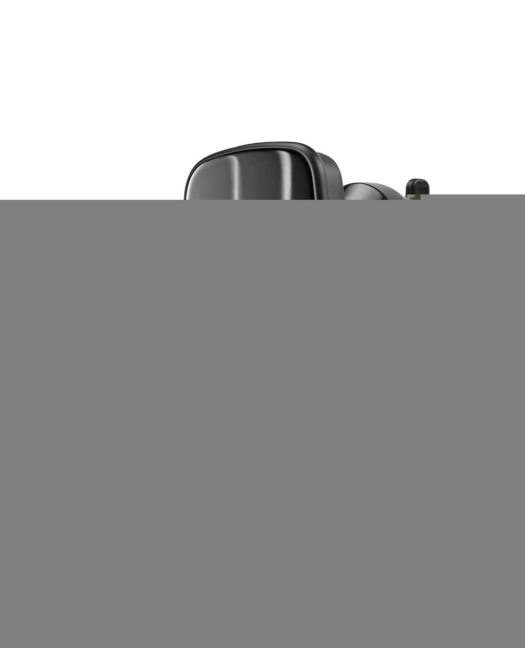 10W Qi car wireless charger with infrared sensor air vent mount in Black Blue Silver