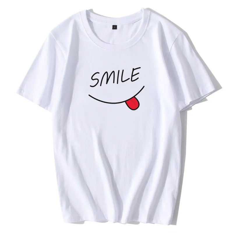 White short sleeve unisex t-shirt in modal and polyester blend, sizes XS to XXXL