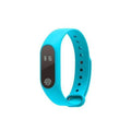 Motion intelligent hand ring wearable device for heart rate and step tracking, shown in multiple colours.