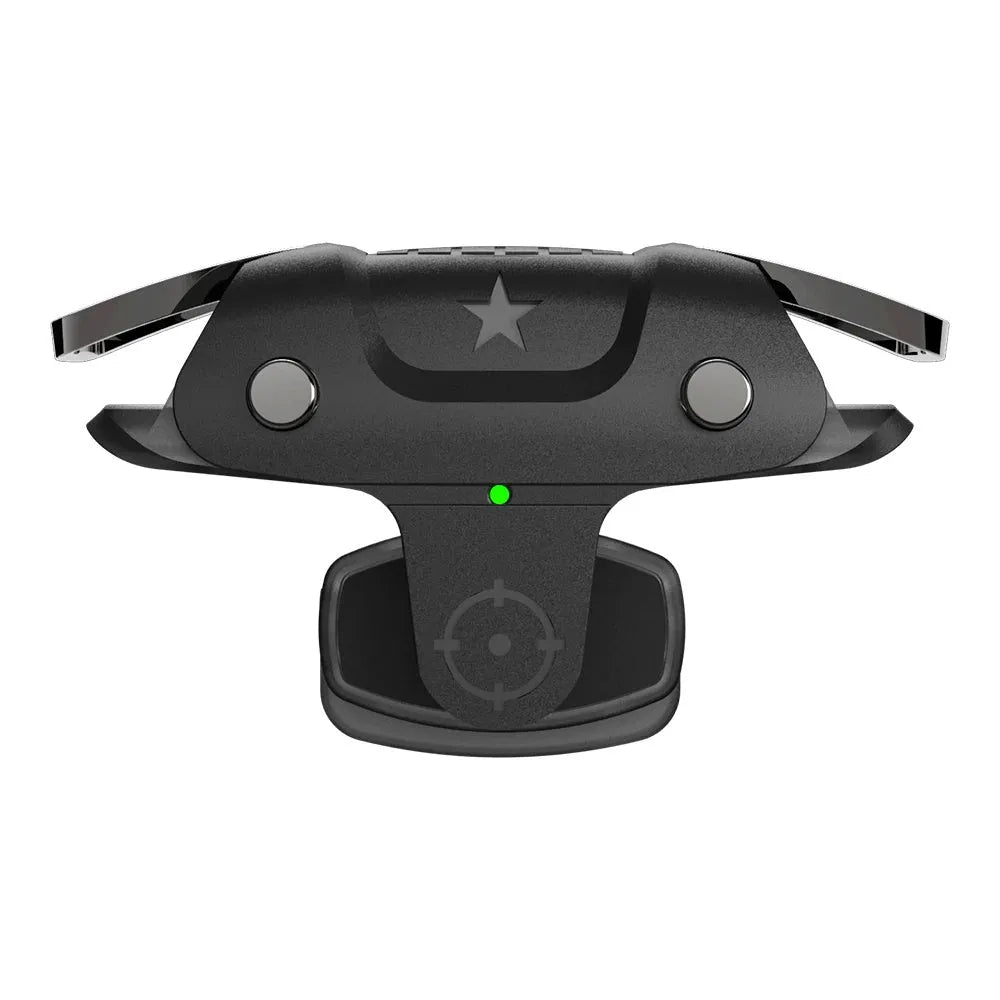 Black F5 mobile phone game controller with 5cm height and direct smartphone attachment