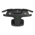 Black F5 mobile phone game controller with 5cm height and direct smartphone attachment