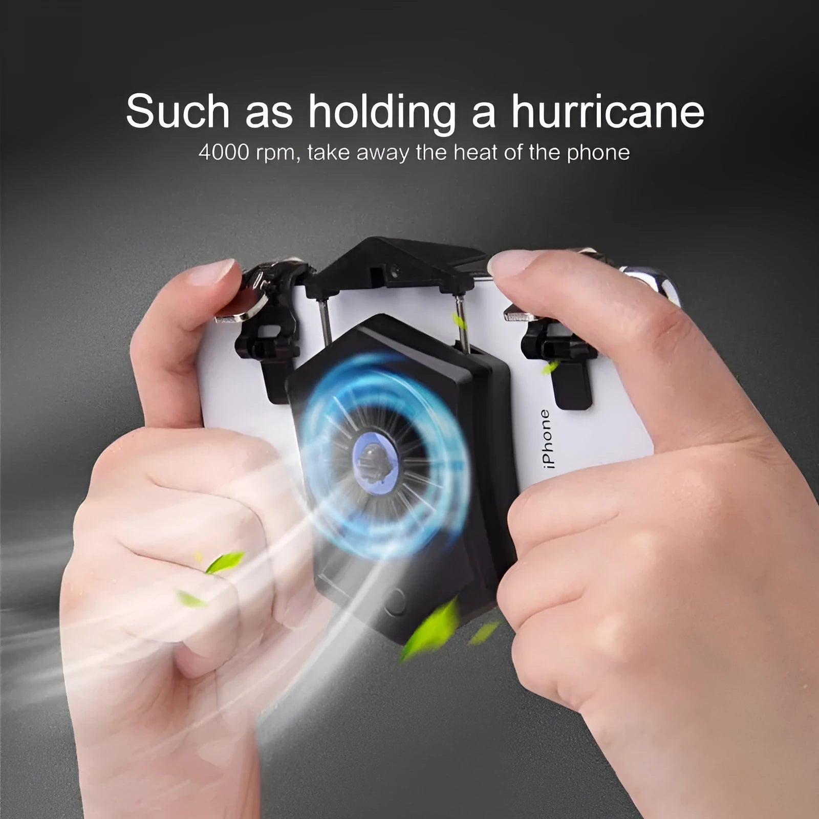Mobile phone radiator cooler with USB interface for gaming devices