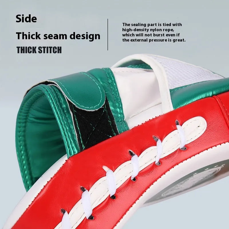 Vertical hanging PU leather baffle target for boxer and sanda training