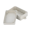 F4B-1 model grey ABS plastic waterproof instrument box, dimensions 100mm by 68mm by 40mm.