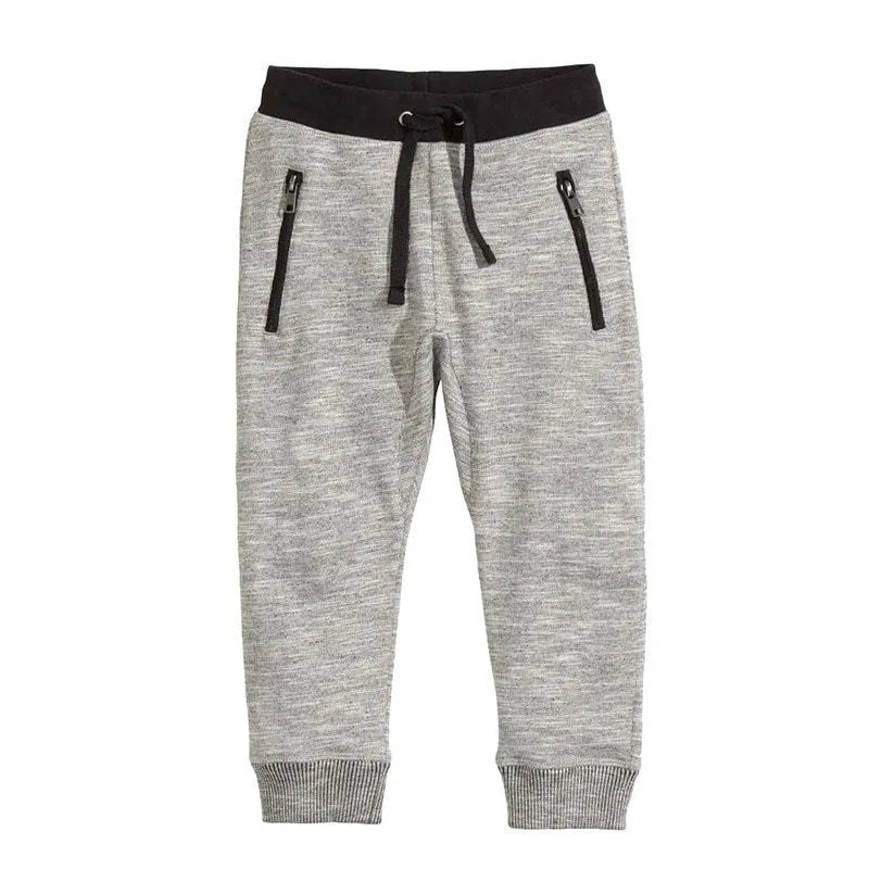 Boys cotton 2-piece casual clothing set with long sleeve T-shirt and pants in letter print design