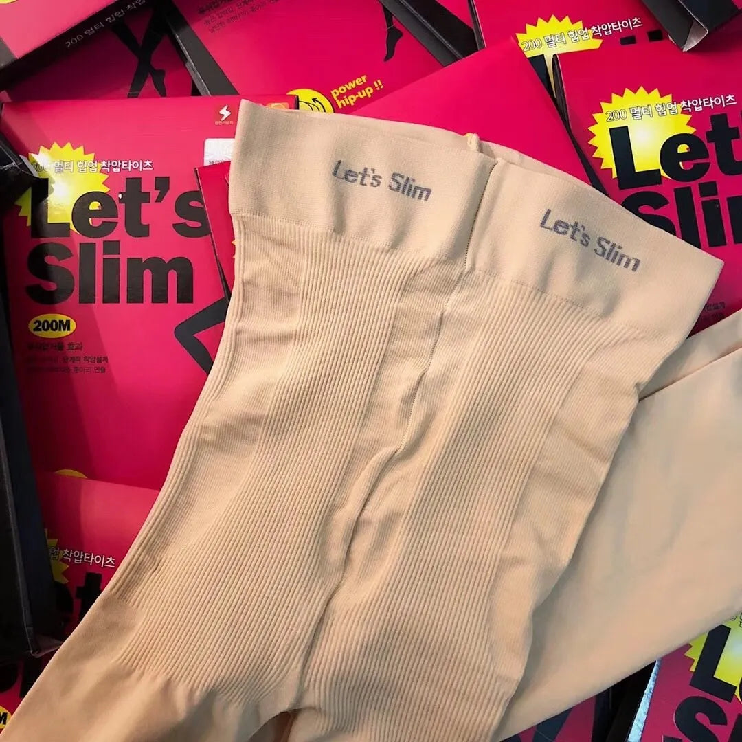 Postpartum shaping stovepipe socks in polyester fibre for waist and hip support
