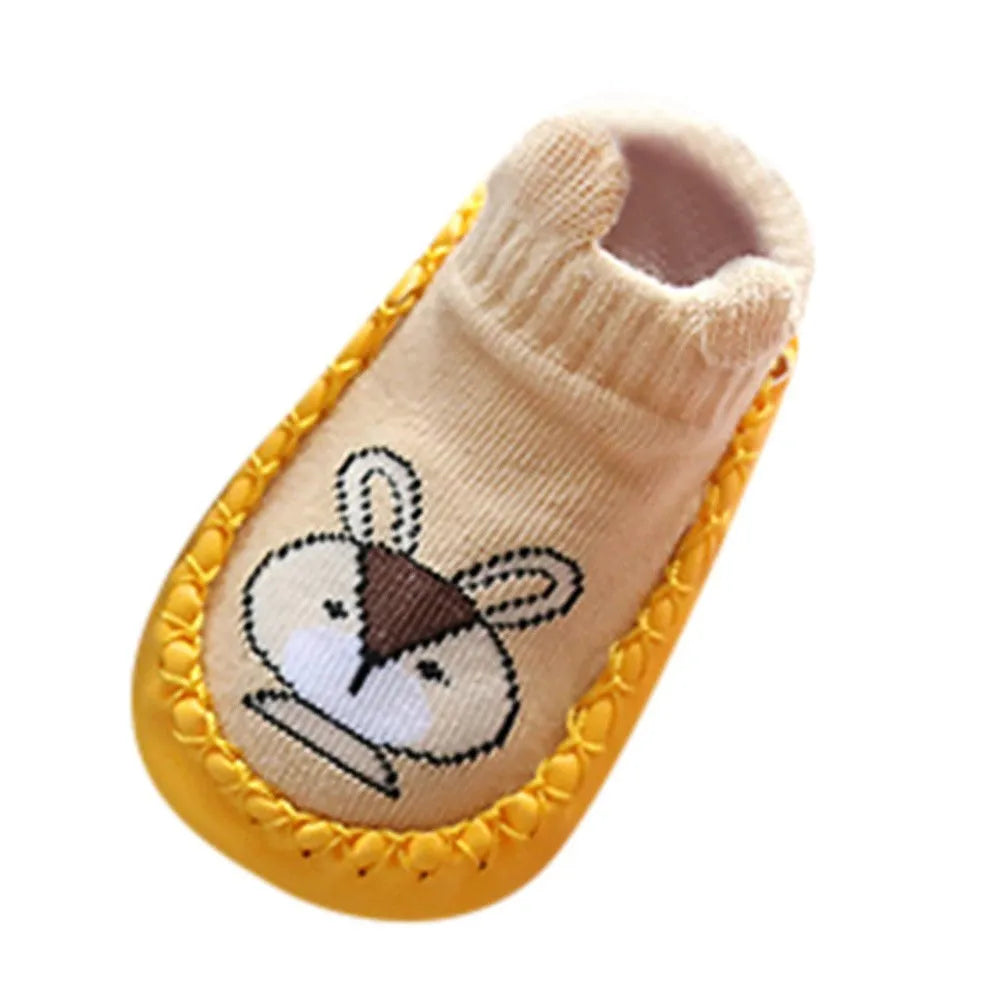 Cotton baby toddler shoes in blue, gray, green, light blue, pink, or yellow, sizes 11cm to 14cm.