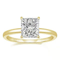 Simple geometric 925 silver women's ring with a round design, shown in silver, gold, and rose gold finishes.
