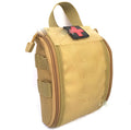 Tactical medical kit for outdoor camping and mountain climbing with medical supplies