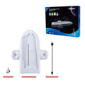 PS5 Slim charging dock station with cooling fan, RGB lighting, and controller charger holder