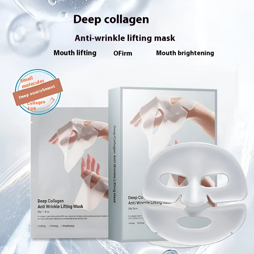 28ml collagen anti-wrinkle moisturising facial mask sheet for universal skin types