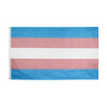 Transgender rainbow flag 90x150cm polyester LGBTQ Pride flag for display