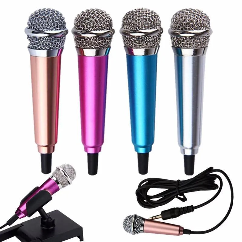 T3 mini condenser wired microphone for Android phones in multiple colours