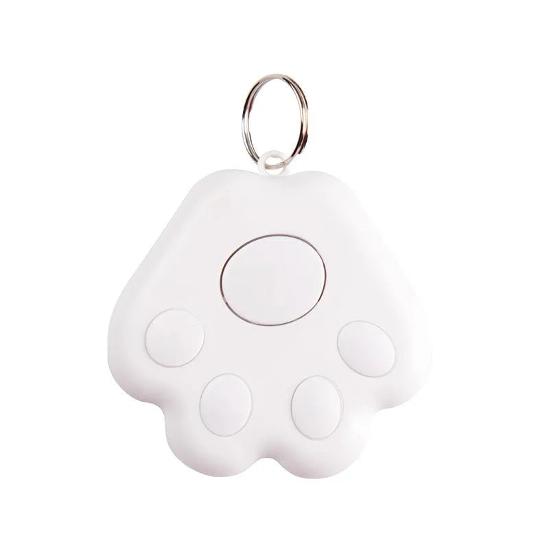 Compact Bluetooth dog tracker with coloured bag and pendant attachment