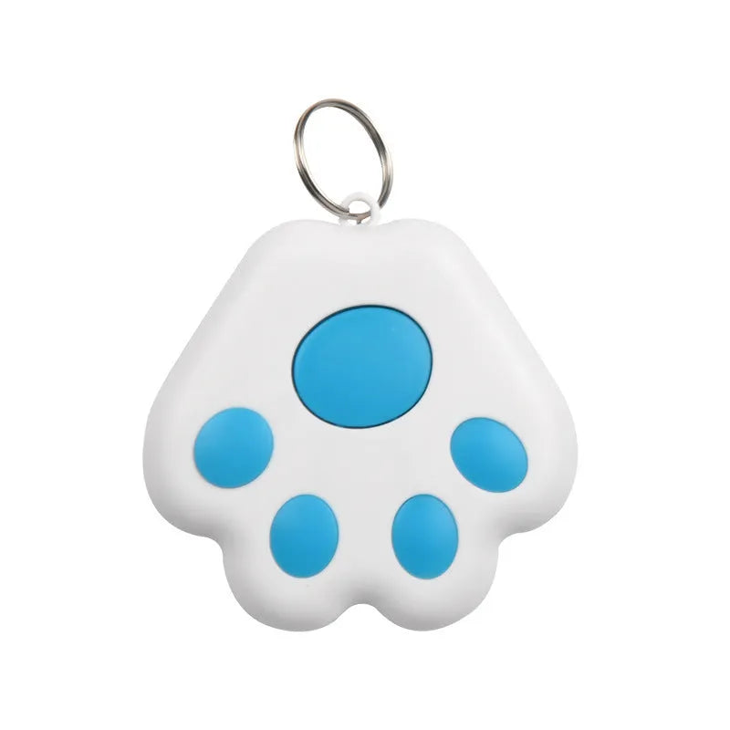 Compact Bluetooth dog tracker with coloured bag and pendant attachment