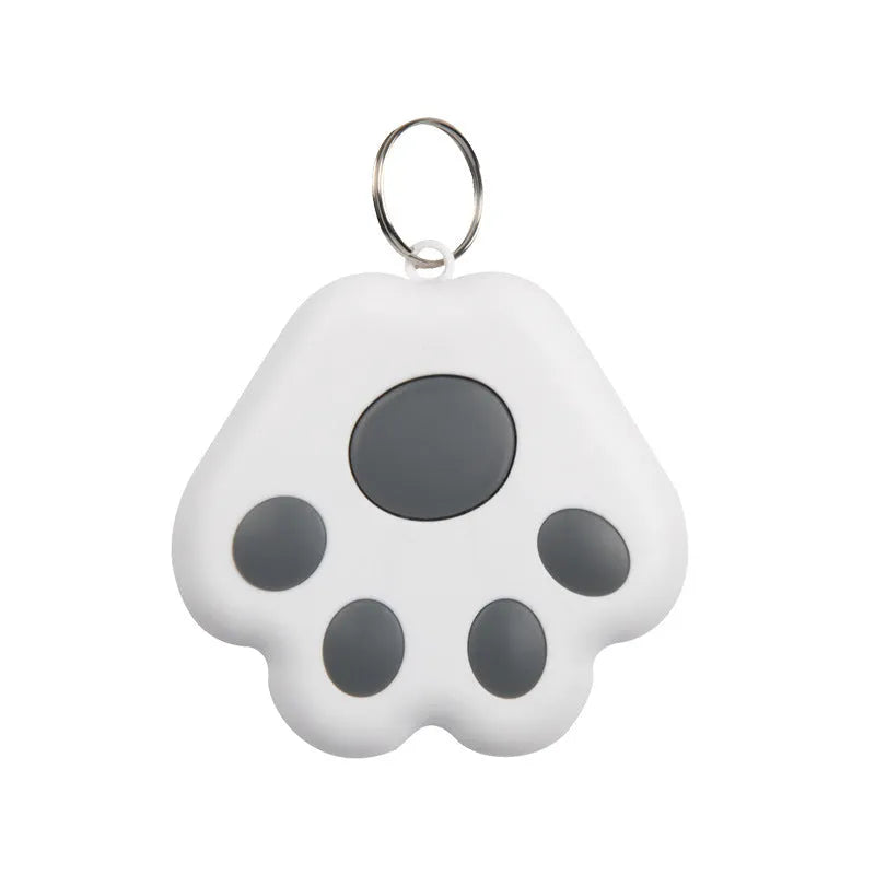 Compact Bluetooth dog tracker with coloured bag and pendant attachment