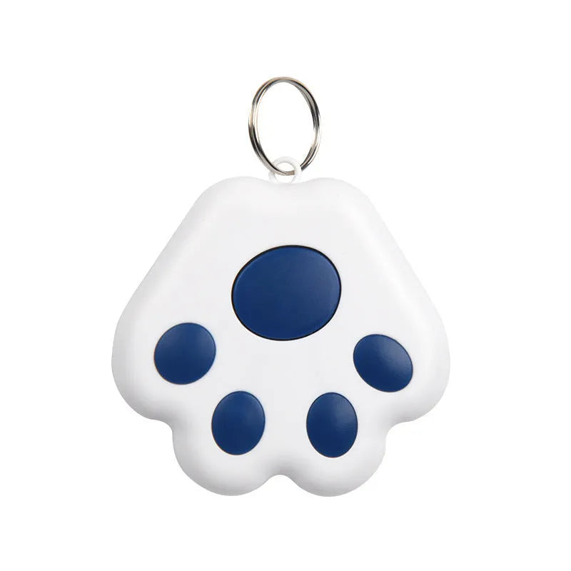 Compact Bluetooth dog tracker with coloured bag and pendant attachment