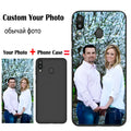 Custom painted black TPU phone case with UV colour painting for Samsung series