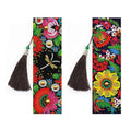 5D diamond painting bookmark with pendant, PU, 6x21cm, frameless handmade craft