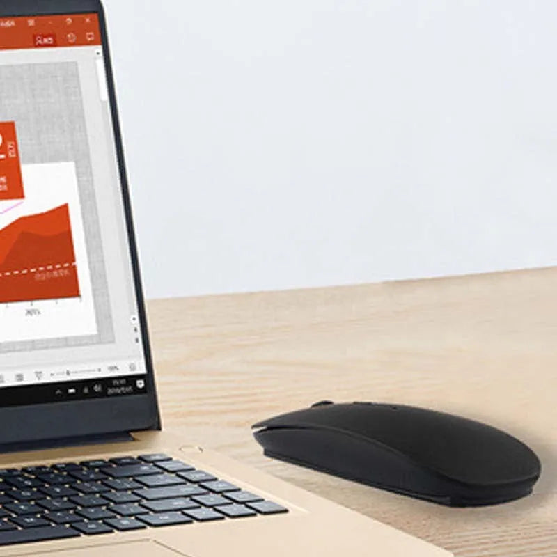 Huawei notebook Bluetooth wireless mouse in black colour with thin design