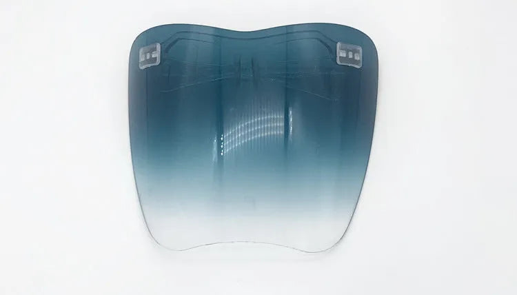 Protective goggles with transparent PC frame and clear lens for windproof safety.