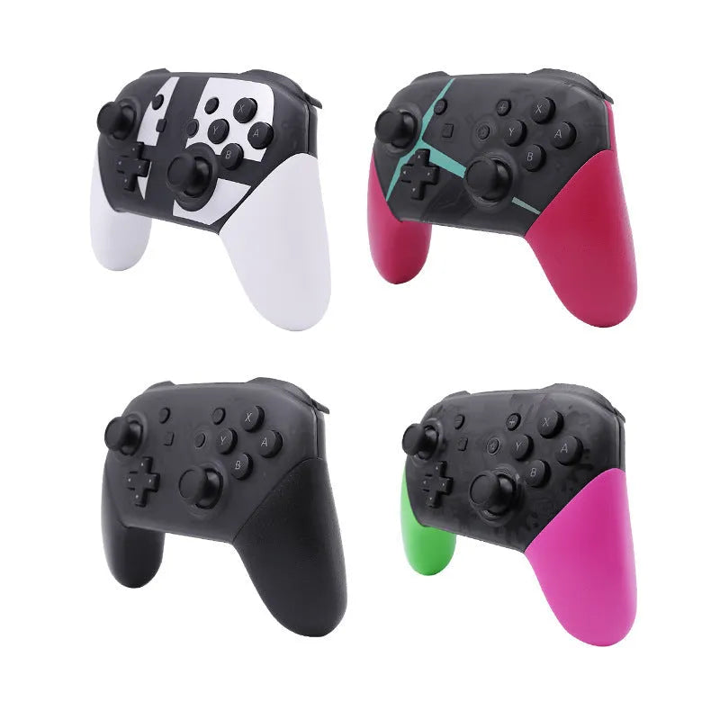 Black wireless Bluetooth gamepad for Nintendo Switch Lite with vibration function