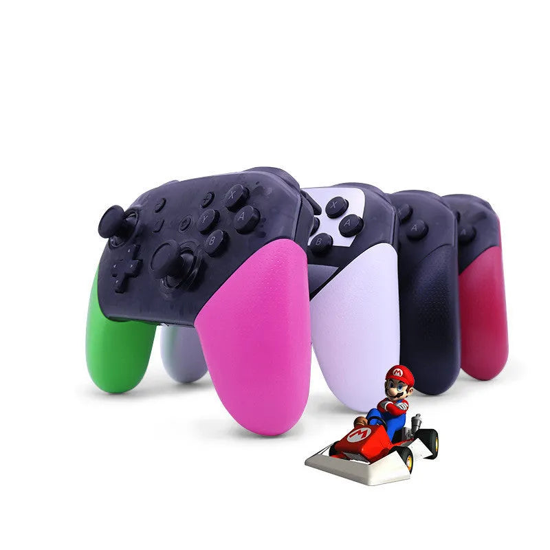 Black wireless Bluetooth gamepad for Nintendo Switch Lite with vibration function