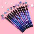 12 constellation gel pens with 0.5mm needle tube tips in five different creative styles