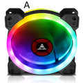 Camouflage pattern RGB colour changing 12cm PC cooling fan for computer chassis