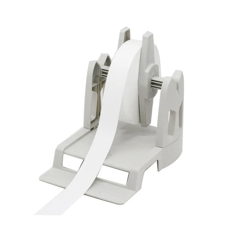 External plastic bracket for bar code printer mounting support