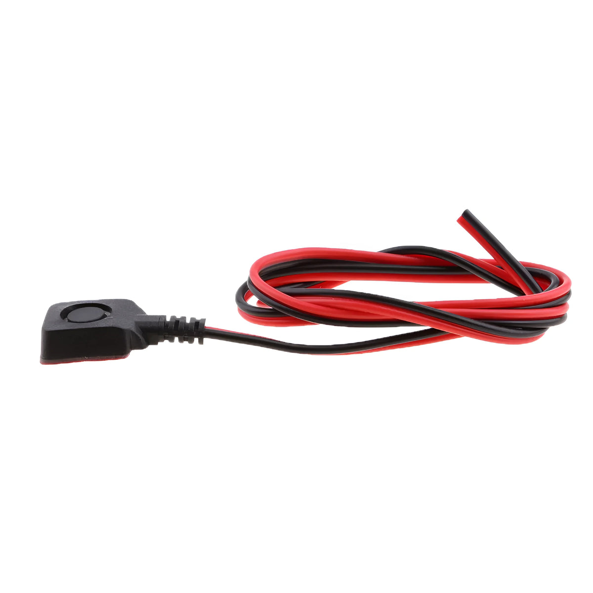 Universal car alarm reset panic switch with red 15x15mm button and 50 cm cable
