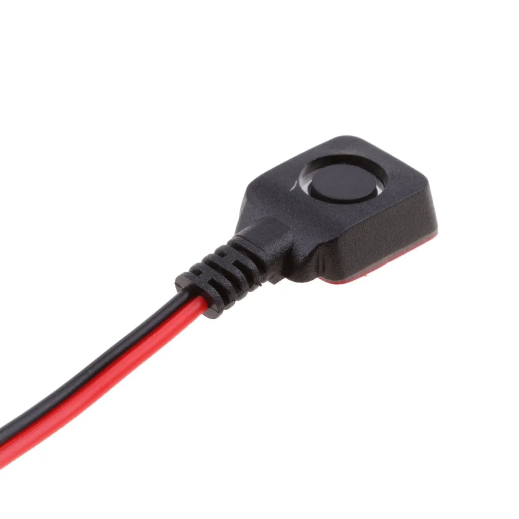 Universal car alarm reset panic switch with red 15x15mm button and 50 cm cable