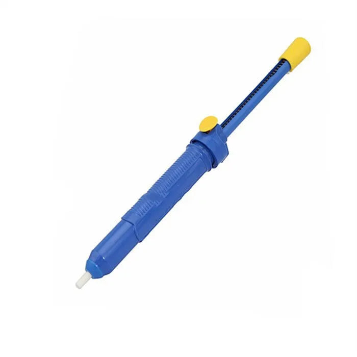 GS-107 manual solder sucker tin pump with ABS body in silver colour option
